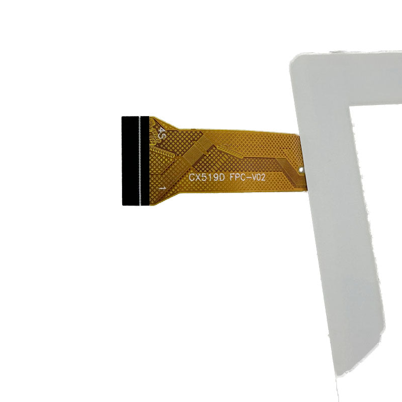 CX519D FPC-V02 cable markings and ribbon connector detail