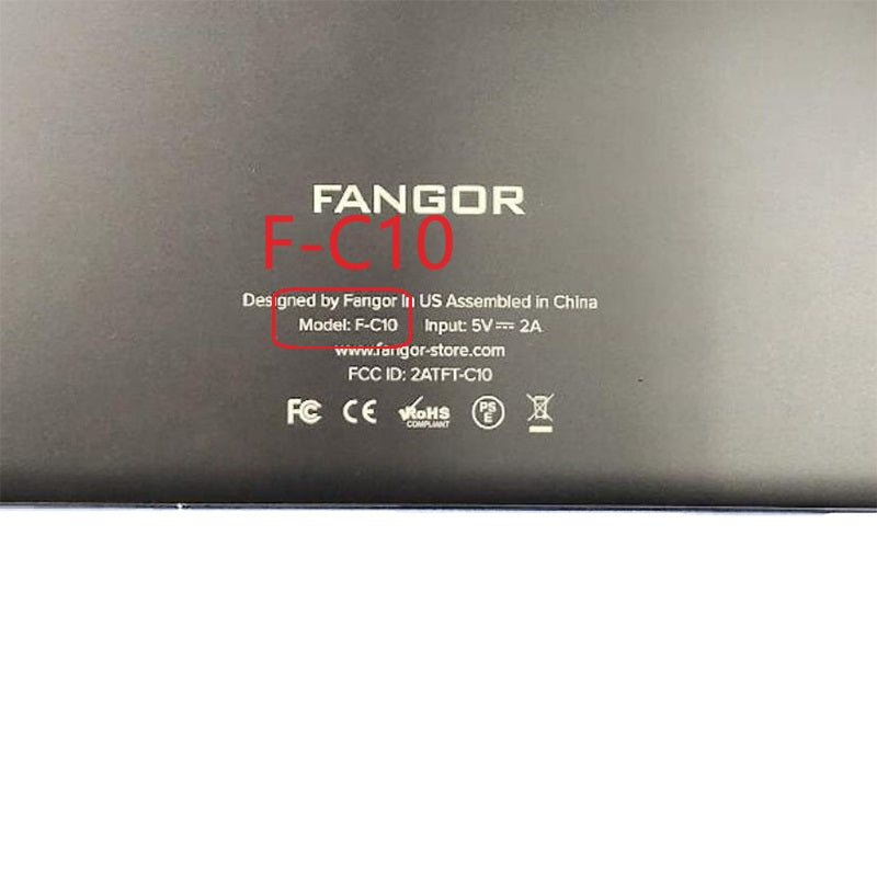 For FANGOR F-C10 Tablet 10.1 Inch Touch Screen Panel Digitizer Glass