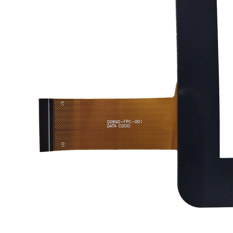 Q089D-FPC-001 tablet touch screen cable and ribbon connector detail