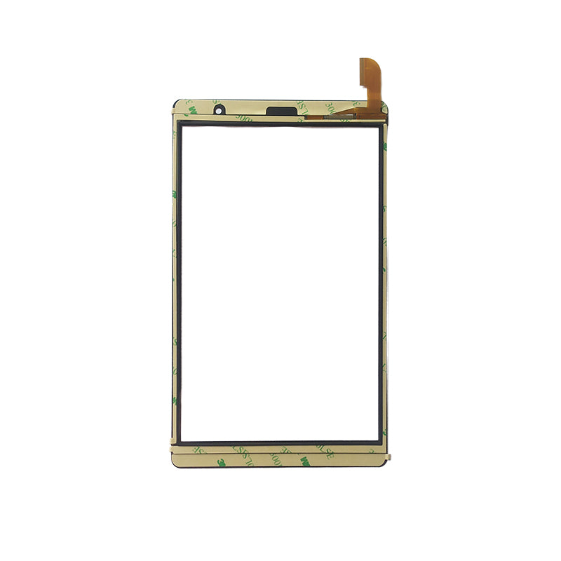 Rear side of the 8 inch touch screen digitizer for Teclast P85 showing cable orientation