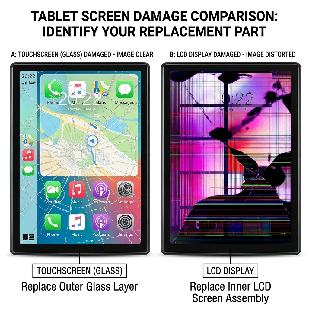 For PEAQ PET 102-H232S 10.1 Inch Touch Screen Panel Replacement