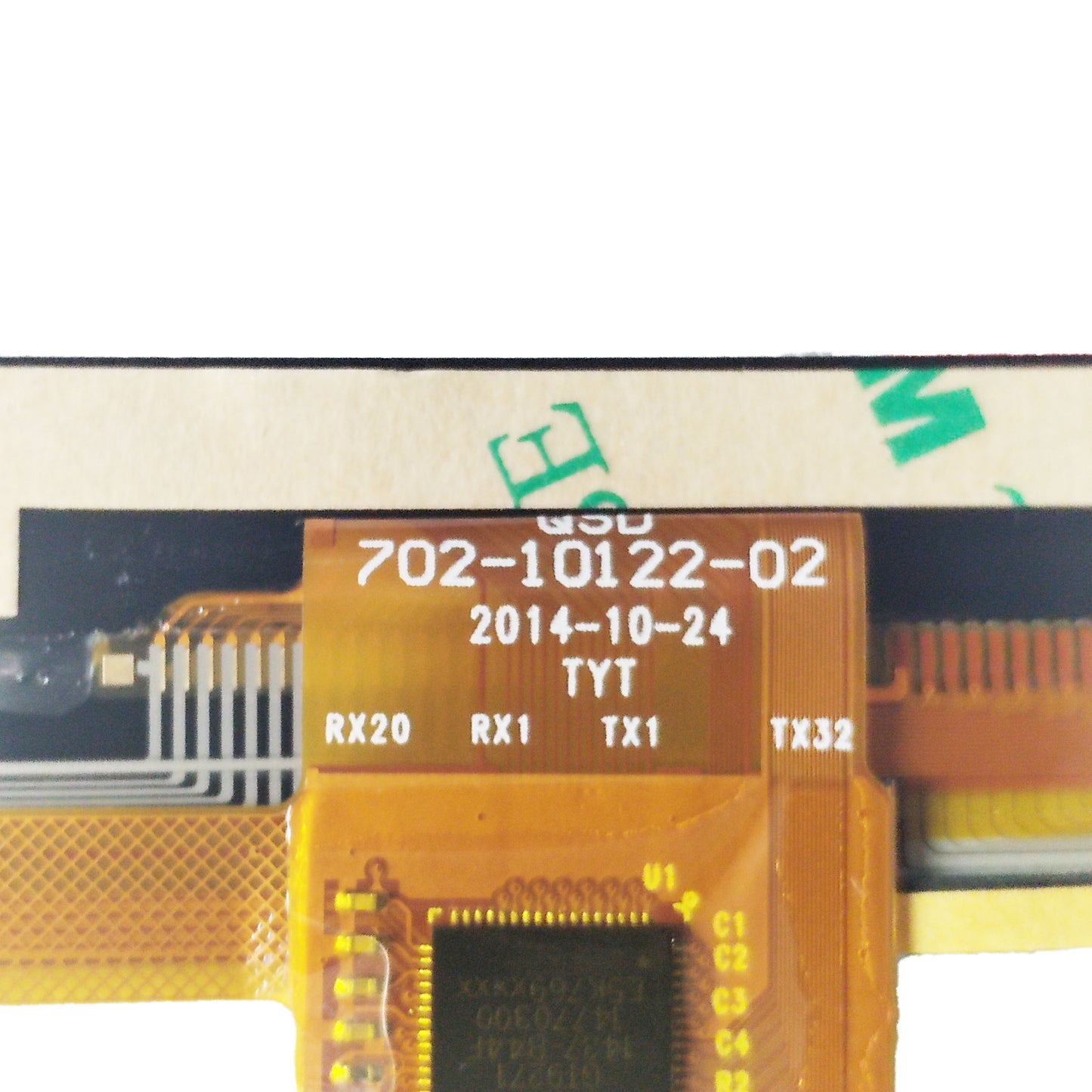 QSD 702-10122-02 10.1 Inch Touch Screen Panel Digitizer Glass