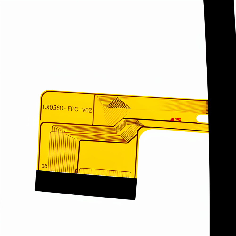 Flex cable FPC connector detail for CX036D-FPC-V02 touch screen digitizer replacement