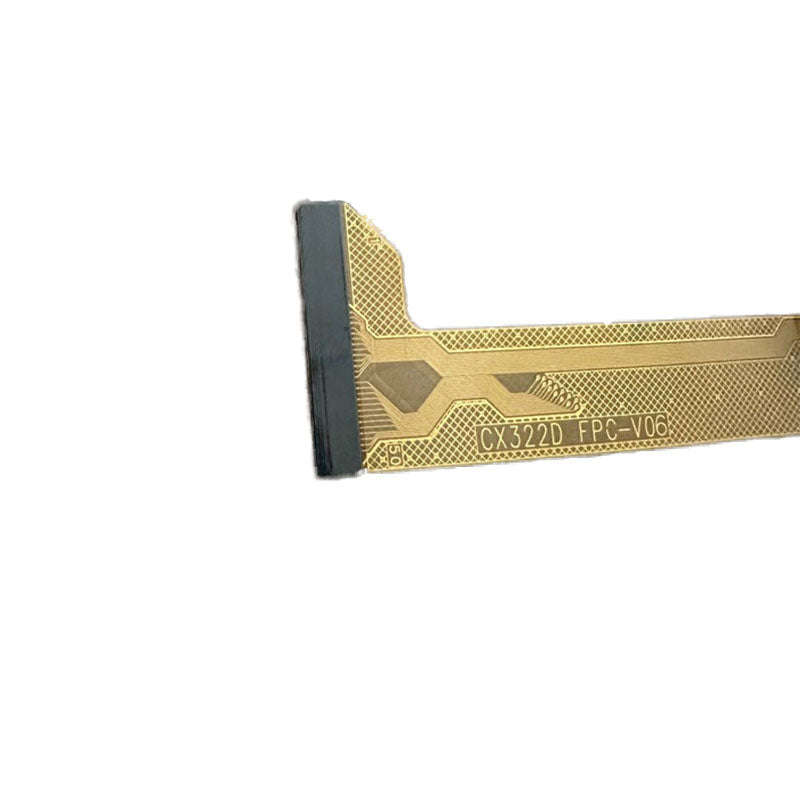 CX322D touch panel flex cable ribbon connector detail