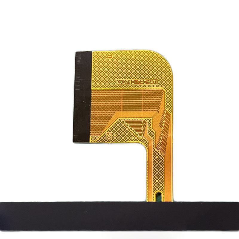 CX374D FPC-V01 touch panel flex cable ribbon connector detail