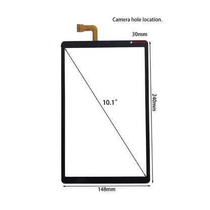 CX616D FPC-V01 10.1 Inch Tablet Touch Screen Digitizer Glass Part