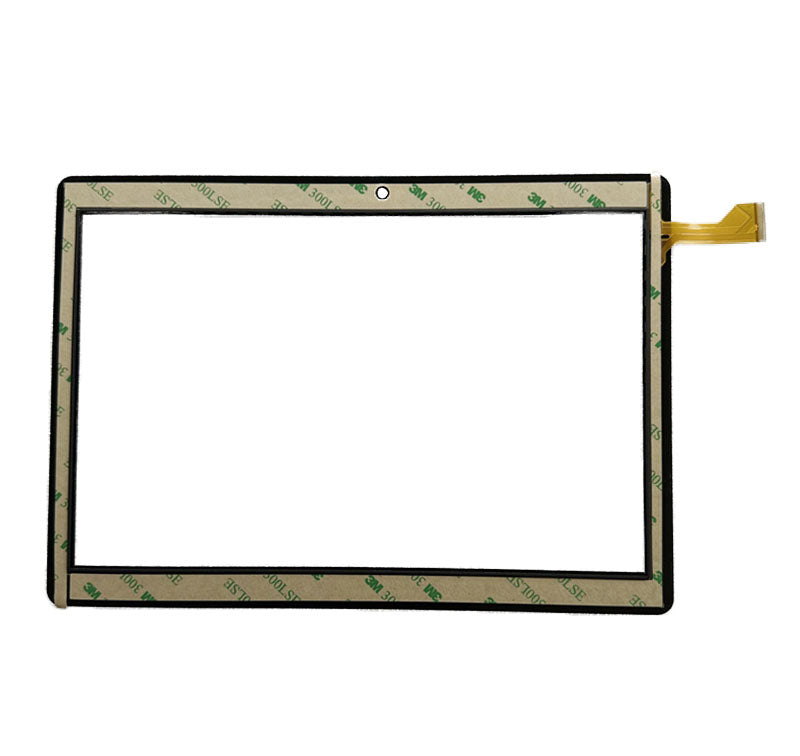 Rear side of the 10.1 inch touch screen digitizer for DH-10243A12-PG-FPC00107 showing ribbon cable layout