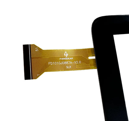 Flex cable FPC connector detail for FD101GJ0887A-V2.0 10.1 inch touch glass replacement