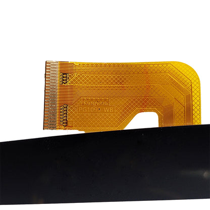 Close-up view of the 45-pin internal flex cable for Dreamtech StarPad 10.1 to verify the connector interface