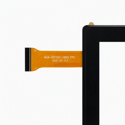 Flex cable FPC connector detail for MJK-GFF101-1865 touch screen digitizer replacement
