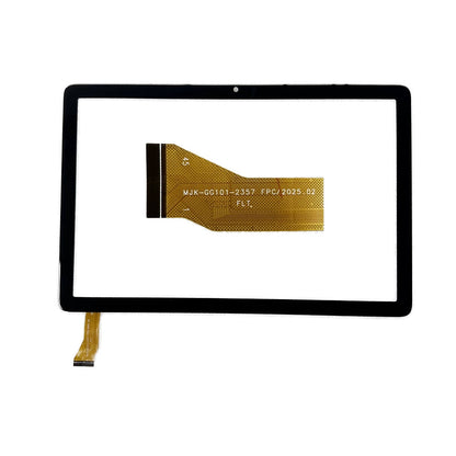 Front view of 10.1 inch replacement touch screen digitizer glass for MJK-GG101-2357