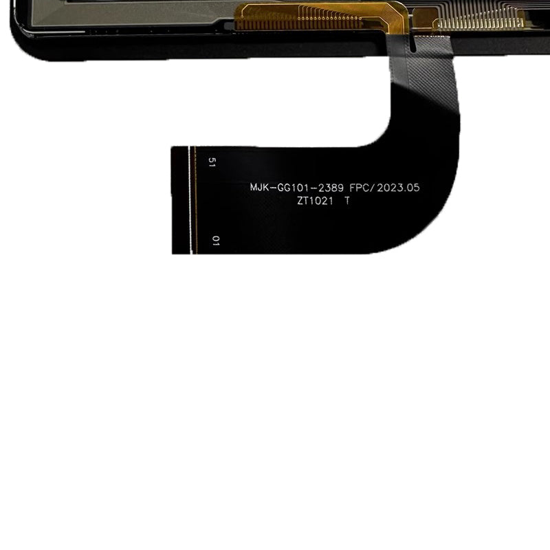 MJK-GG101-2389 FPC touch panel flex cable ribbon connector detail