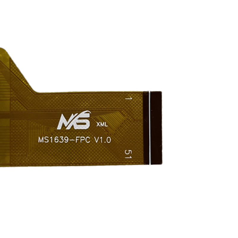 MS1639-FPC V1.0 touch panel flex cable ribbon connector detail