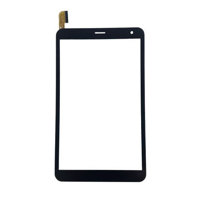 Front view of 8" touch screen digitizer for MS2007-FPC
