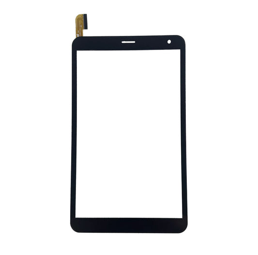Front view of 8" touch screen digitizer for MS2007-FPC