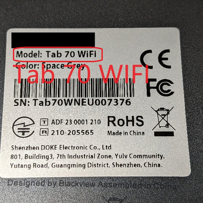For Blackview Tab 70 WIFI Tablet 10.1 Inch Touch Screen Panel
