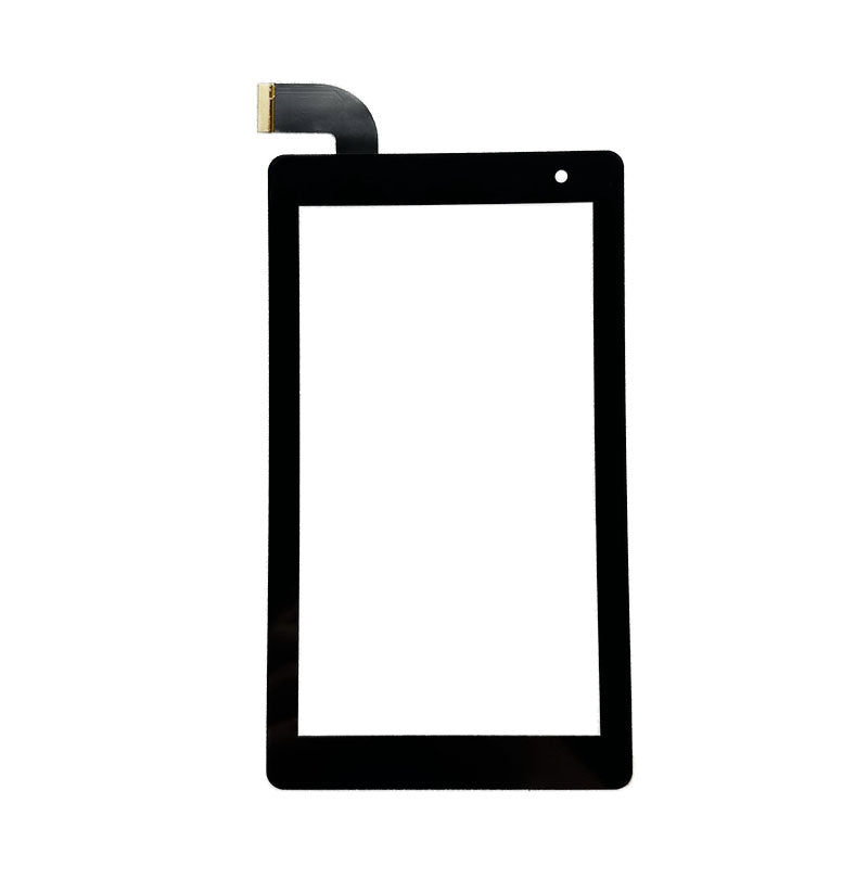 Front view of 7 inch replacement touch screen digitizer glass for WM734P_TP_V1.0 tablet