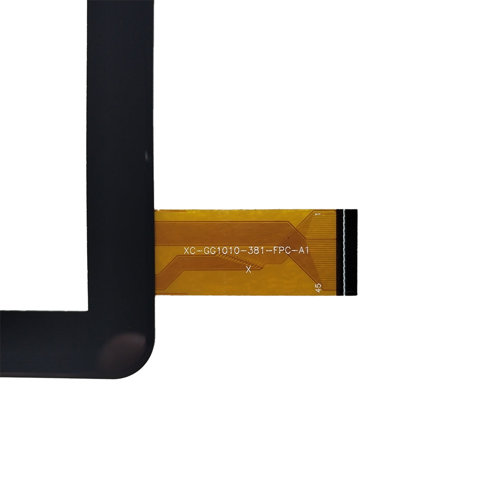 XC-GG1010-381-FPC-A1 tablet touch screen cable and ribbon connector detail