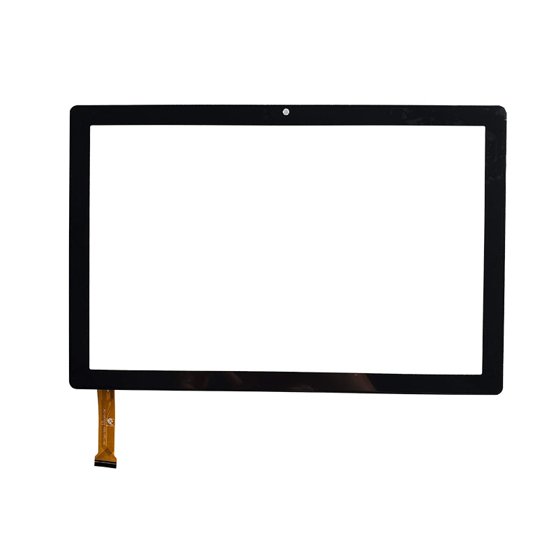Front view of 10.1" touch screen digitizer for XC-GG1010-555-FPC-A0