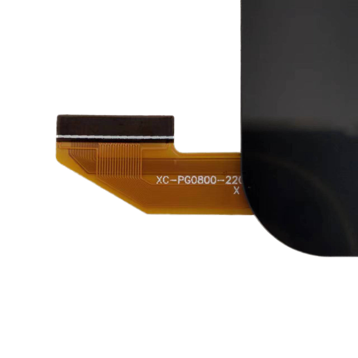 Flex cable FPC connector detail for XC-PG0800-220-FPC-A0 touch screen digitizer replacement