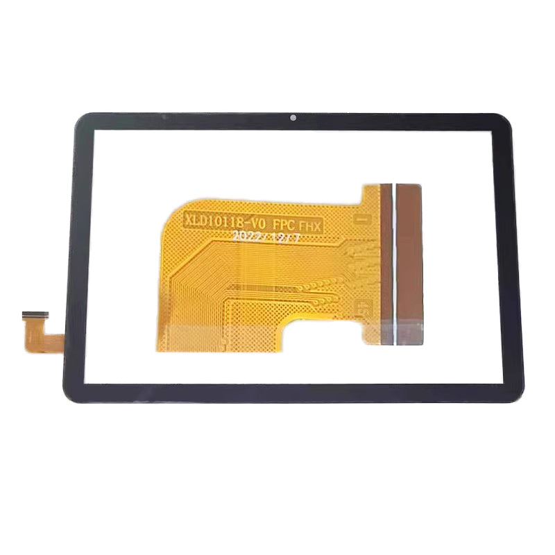 Front view of 10.1" touch screen digitizer XLD10118-V0