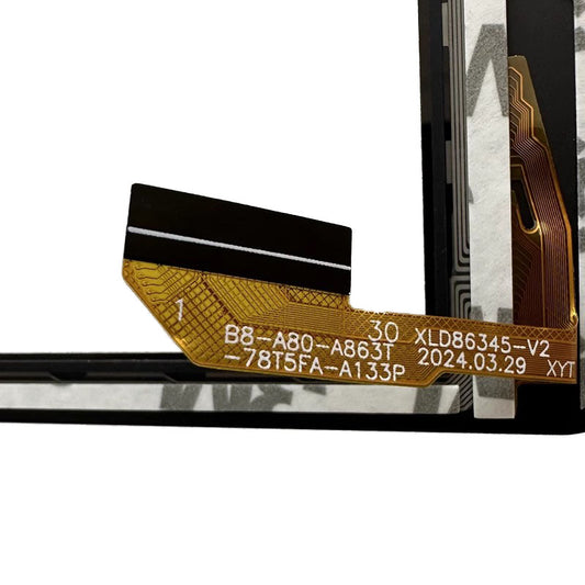 XLD86345-V2 B8-A80-A863T-78T5FA-A133P 8 Inch Touch Screen Panel Digitizer Glass