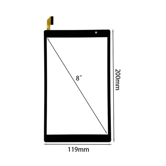 For Pritom TronPad L8 8 Inch Touch Screen Panel Digitizer Replacement