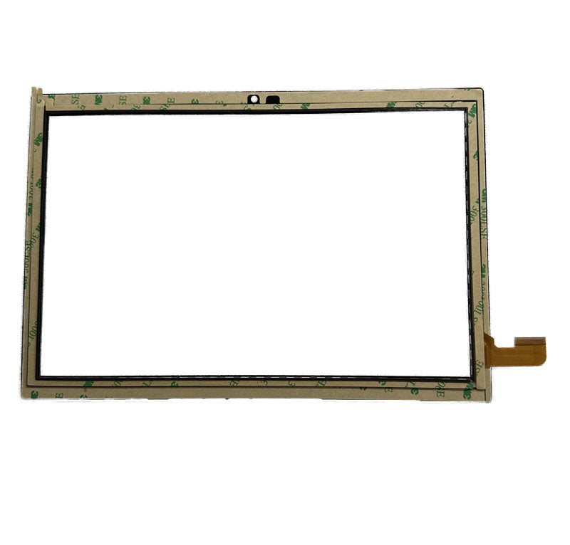 Rear side of the 10.1 inch touch screen digitizer for YC-PG101-026-A1 FPC showing ribbon cable layout