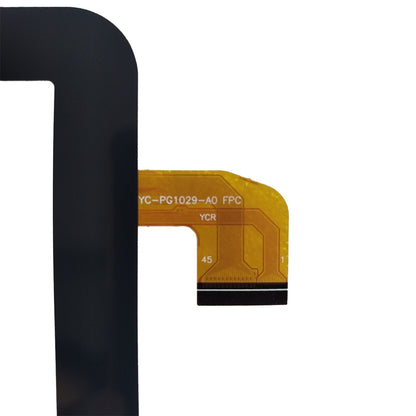 YC-PG1029-A0 FPC cable markings and ribbon connector detail