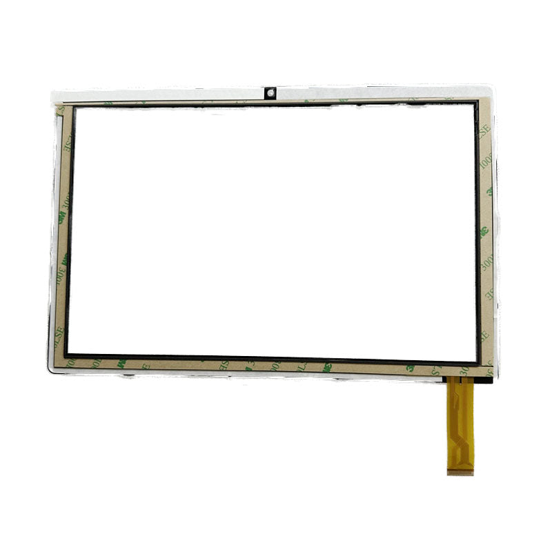 Rear side of the 10.1 inch touch screen digitizer for YC-PG1043-A0 FPC showing ribbon cable layout
