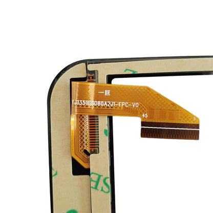 YJ1351GG080A2J1-FPC-V0 touch panel flex cable ribbon connector detail