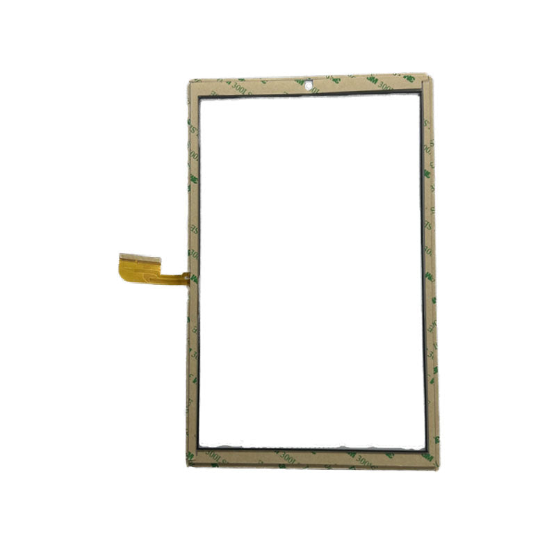 Rear side of the 10.1 inch touch screen digitizer for YJ1880PG101A2J1-FPC-V0 showing ribbon cable layout