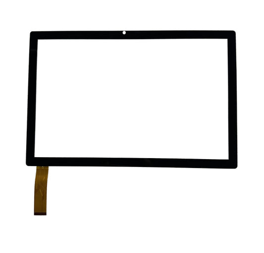 Front view of 10.1 inch replacement touch screen digitizer glass for YZS-0891-GG101-BV0 tablet
