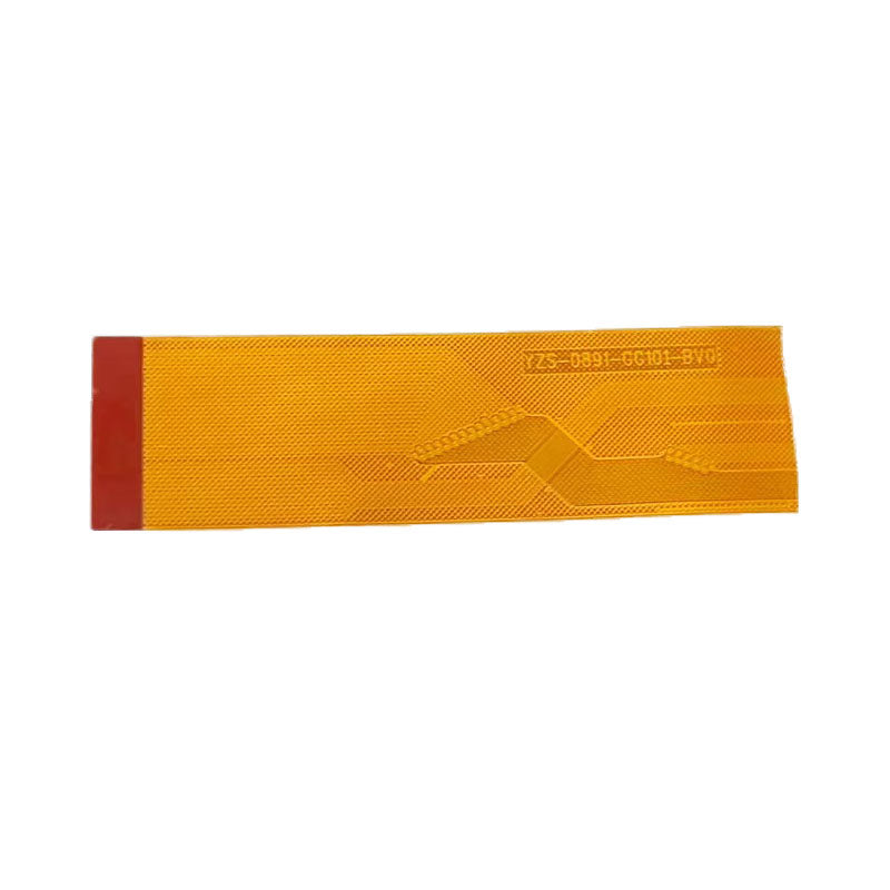 Close-up view of the internal flex cable showing YZS-0891-GG101-BV0 printed text to verify pin configuration and version