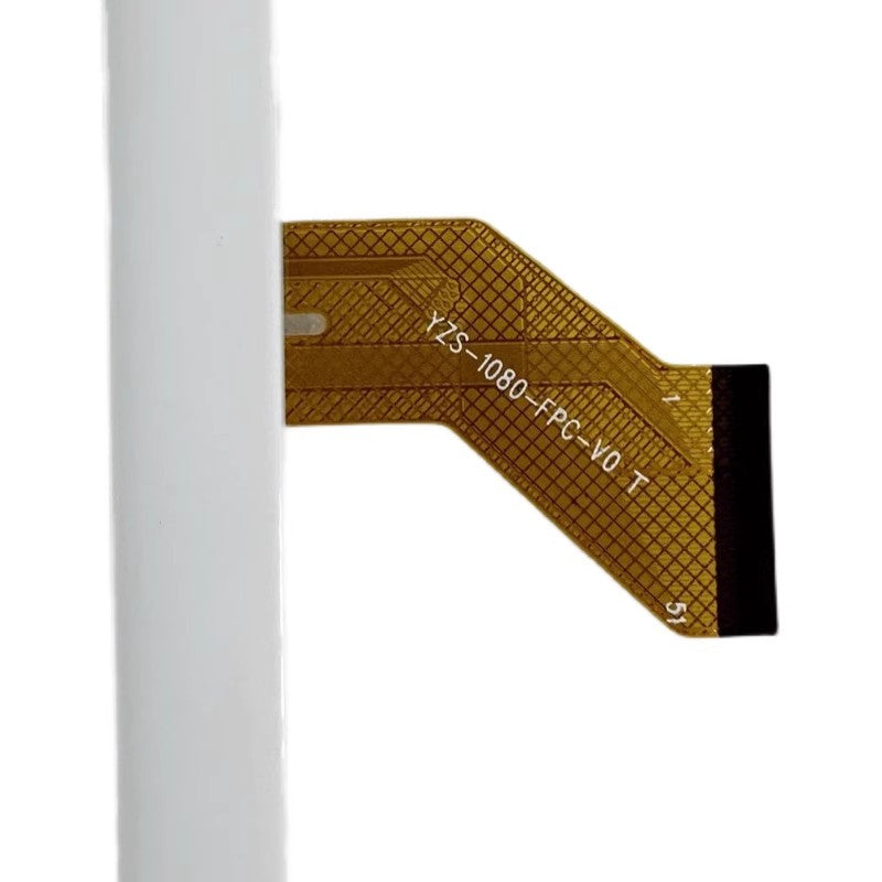 YZS-1080-FPC-V0 tablet touch screen cable and ribbon connector detail