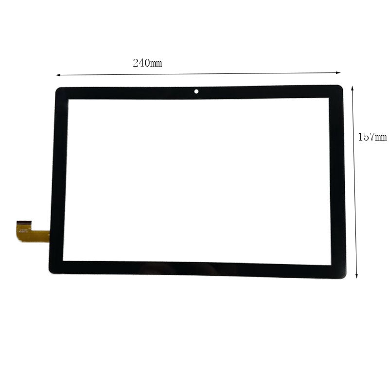 Front view of 10.1" touch screen digitizer for ZK-1620