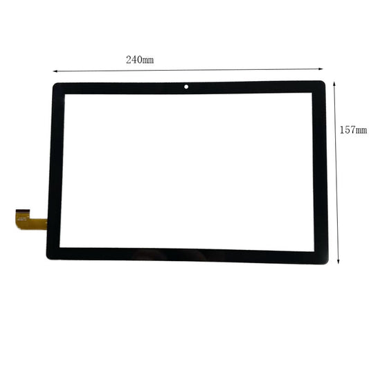 Front view of 10.1" touch screen digitizer for ZK-1620