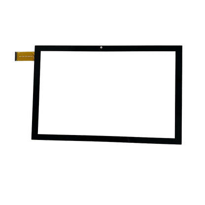 Front view of 10.1 inch replacement touch screen digitizer glass for ACER ATLTE1022E tablet