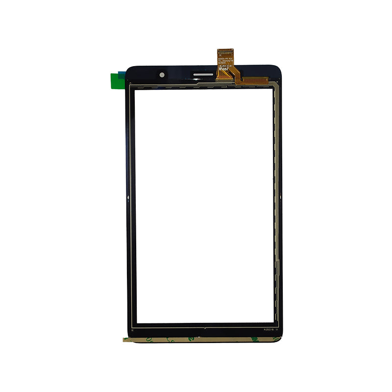 ear side of the touch screen digitizer for Alcatel 1T 7 9013A showing cable orientation