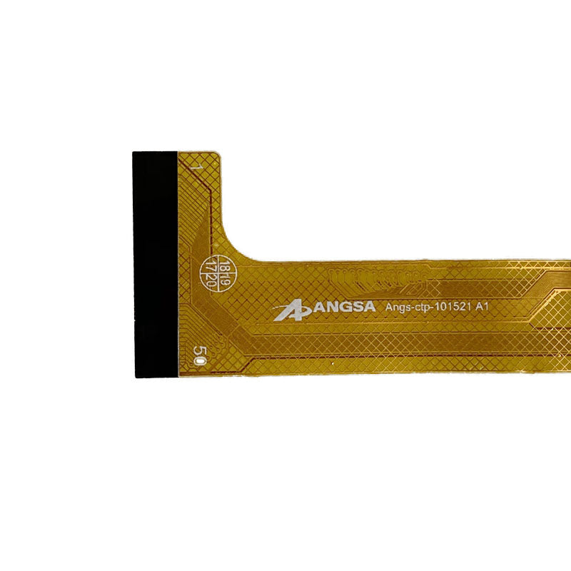 ANGS-CTP-101521 A1 touch panel flex cable ribbon connector detail