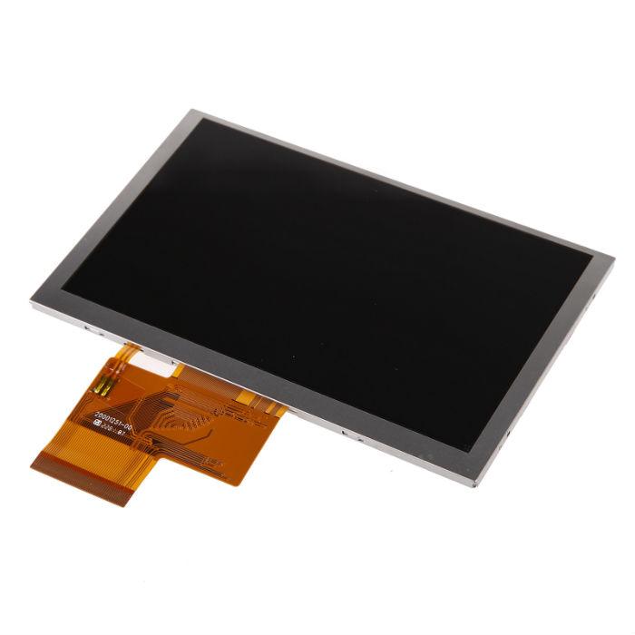 Front view of 5" LCD display screen replacement for Behringer X32 Rack mixer