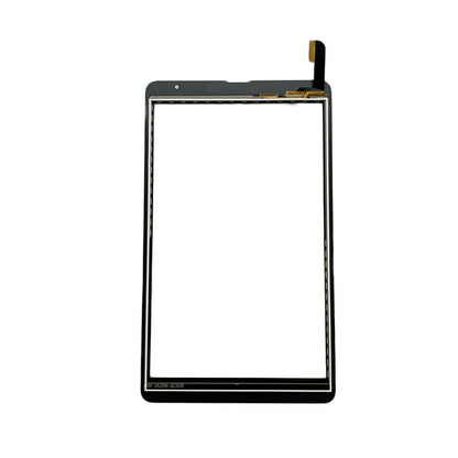 Back view of 8" touch glass for Blackview Tab 6 Kids with adhesive tape
