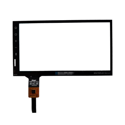 Front view of 6.8" car stereo touch screen digitizer for Blaupunkt BPA799PLAY Denver