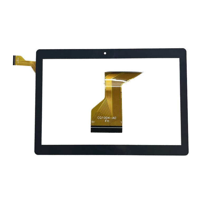 Front view of 10.1 inch replacement touch screen digitizer glass for CQ1004-A0 tablet