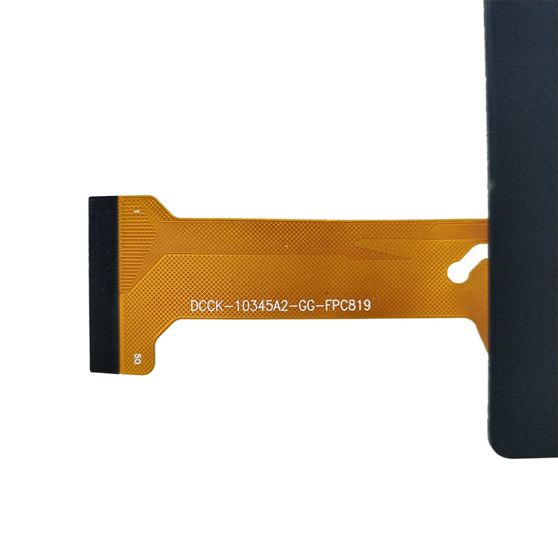 DCCK-10345A2-GG-FPC819 touch panel flex cable ribbon connector detail