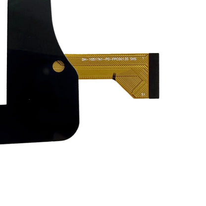 DH-10517A1-PG-FPC00135 flex ribbon cable number and connector close up