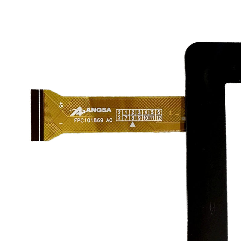 Close-up of FPC101869 A0 Ribbon Cable Connector and Version Mark