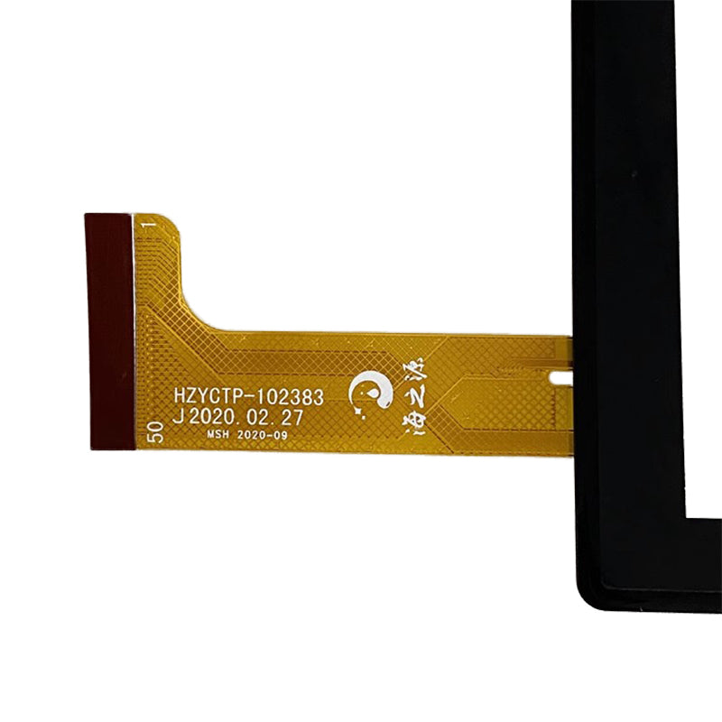HZYCTP-102383 touch panel flex cable ribbon connector detail