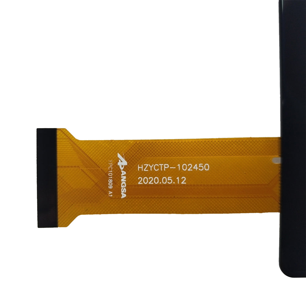 HZYCTP-102450 tablet touch screen cable and ribbon connector detail