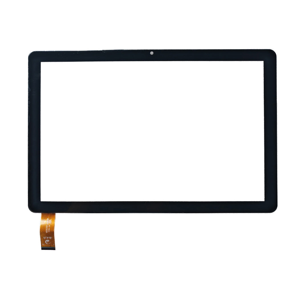 Front view of 10.1 inch replacement touch screen digitizer glass for HZYCTP-103623 tablet
